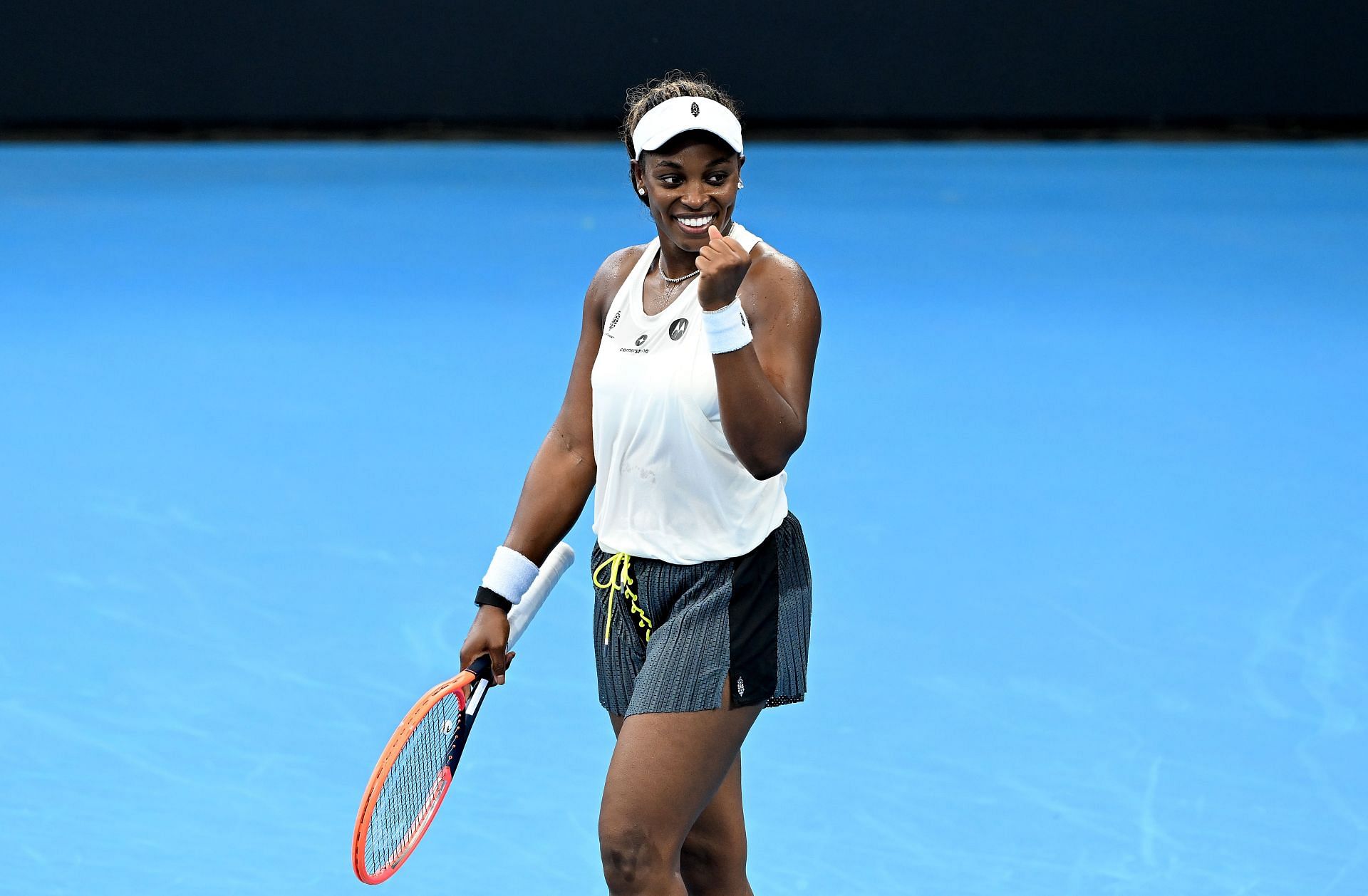 Sloane Stephens at the 2024 Brisbane International.